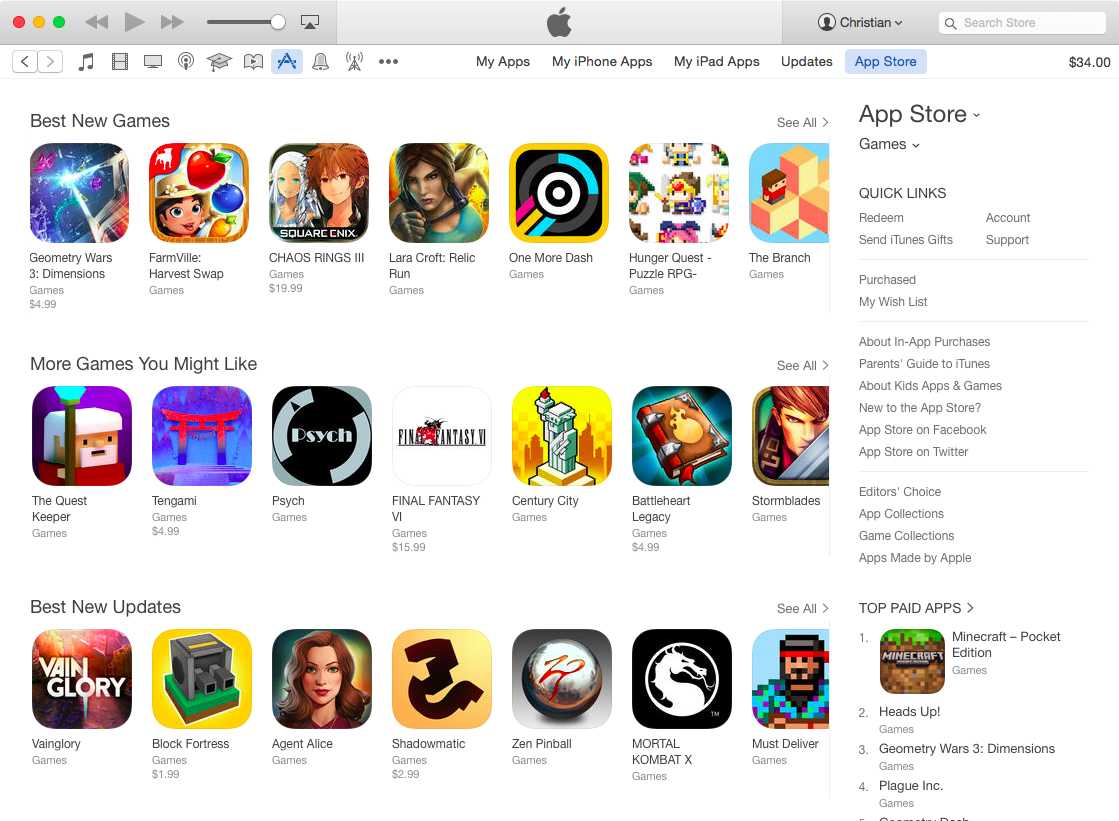 best app store game for mac